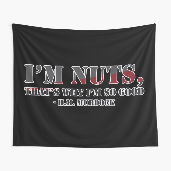 I'm nuts Tapestry