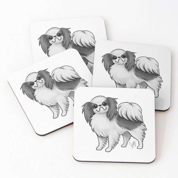 Item preview, Dog - Japanese Chin - Black designed and sold by Jennifer Stolzer.