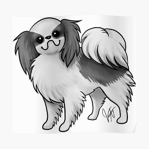 Japanese Chin Poster
