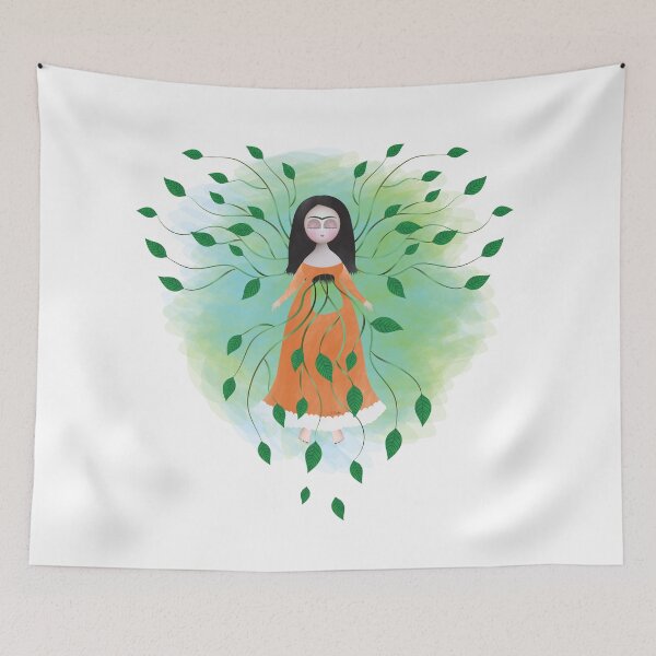 Item preview, Digital illustration inspired by Frida Kahlo's painting, titled Roots. designed and sold by Jarmila Sabo.