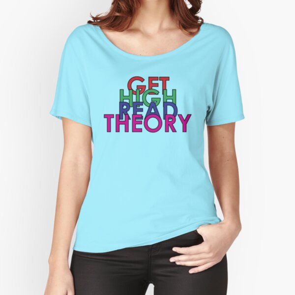Get High Read Theory Multicolor Relaxed Fit T-Shirt