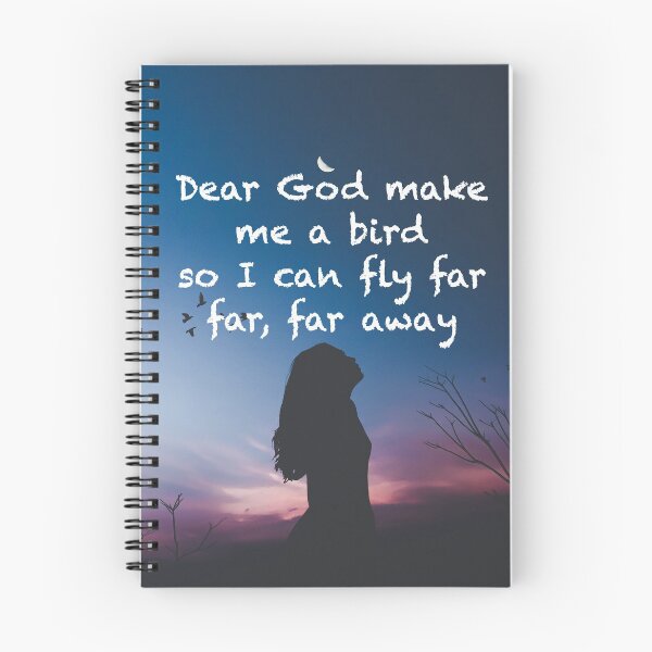 Item preview, Dear God make me a bird so I can fly away designed and sold by TheMightySnail.