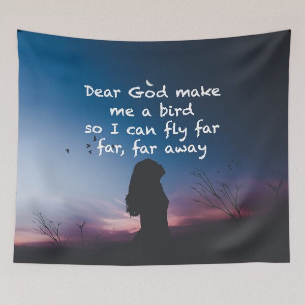 Item preview, Dear God make me a bird so I can fly away designed and sold by TheMightySnail.