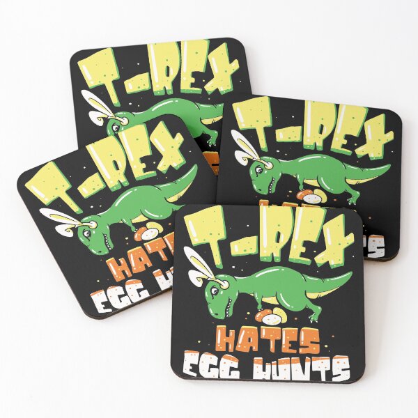Item preview, T Rex hates Egg Hunts Funny Easter Dinosaur Easter Gift designed and sold by Rzelemenz.