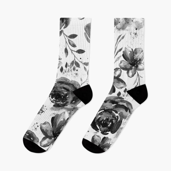 Item preview, Floral Ink Drawing designed and sold by Nora Gad.