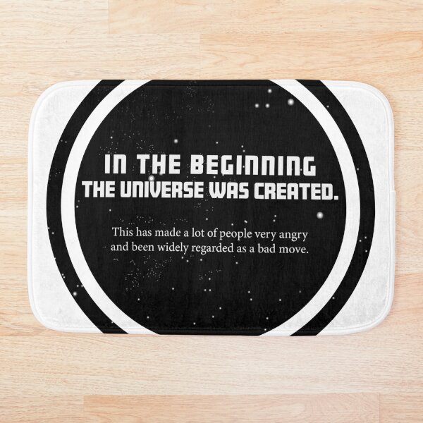 Douglas Adams Bath Mat