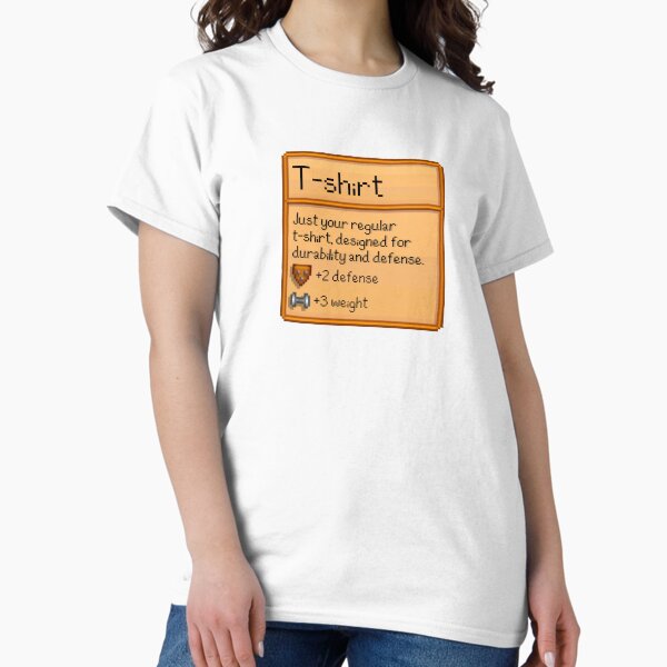 Aperçu de l'œuvre Étiquette d'article T-Shirt Stardew Valley créée et vendue par RyanDoodles.