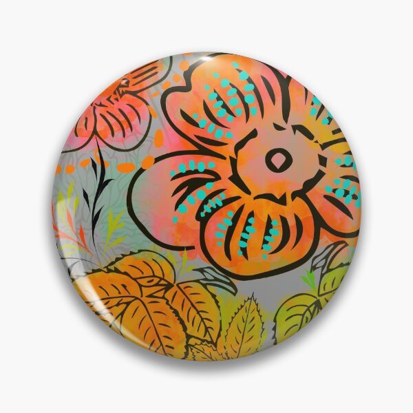 Item preview, Floral illustration pattern  designed and sold by Nora Gad.