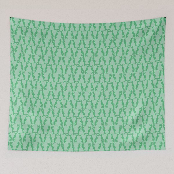 Item preview, Greyhounds in Green designed and sold by Sheree Boyd.