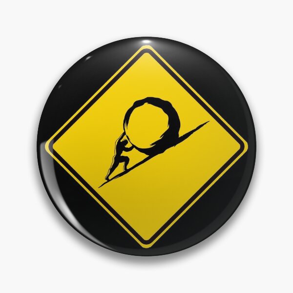 Item preview, Sisyphus Crossing designed and sold by Absurdist Memer.