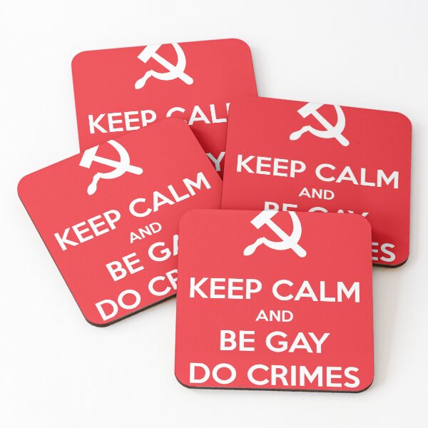 Item preview, KEEP CALM AND BE GAY DO CRIMES designed and sold by AlexisStrange.