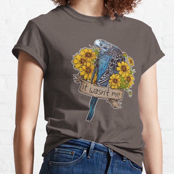 It Wasn't Me (blue) Classic T-Shirt