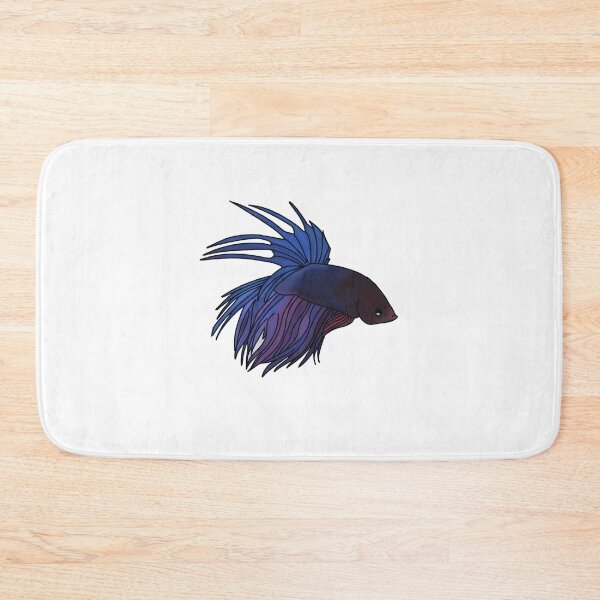 Item preview, Crowntail Blue-purple Betta designed and sold by Iyuda.