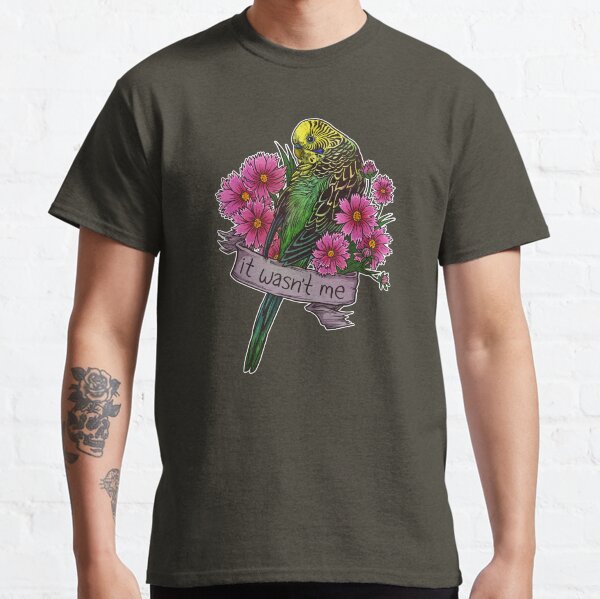 It Wasn't Me (green) Classic T-Shirt