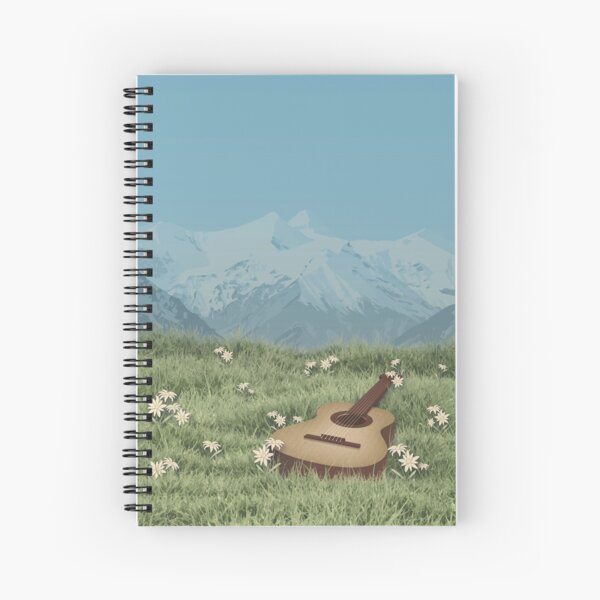 The Sound of Music Poster Illustration Spiral Notebook