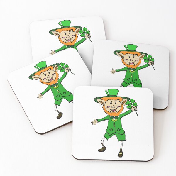 Item preview, Cute leprechaun that brings luck designed and sold by limecaptures.