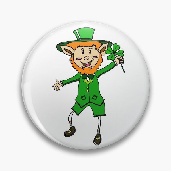 Item preview, Cute leprechaun that brings luck designed and sold by limecaptures.
