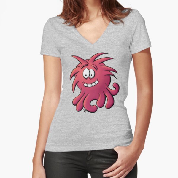 Fitted V-Neck T-Shirt