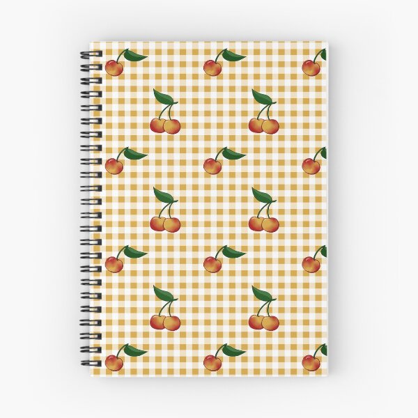Item preview, Rainier Cherry Yellow Gingham designed and sold by LahaskaArt.