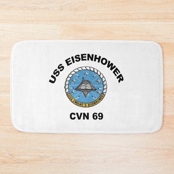 Item preview, USS Dwight D. Eisenhower (CVN-69) Crest designed and sold by Nikki SpaceStuffPlus.