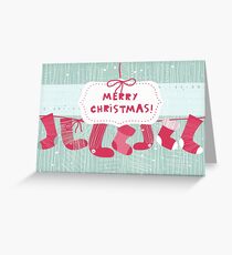 merry xmas Greeting Card