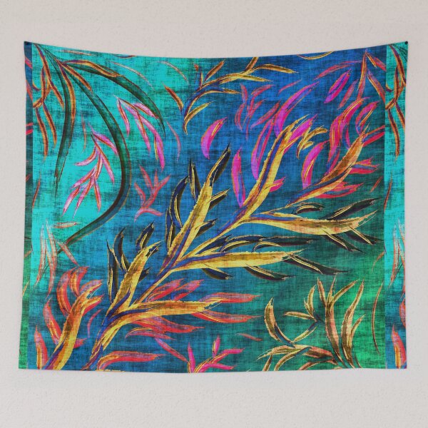 Item preview, Floral surface pattern green designed and sold by Nora Gad.