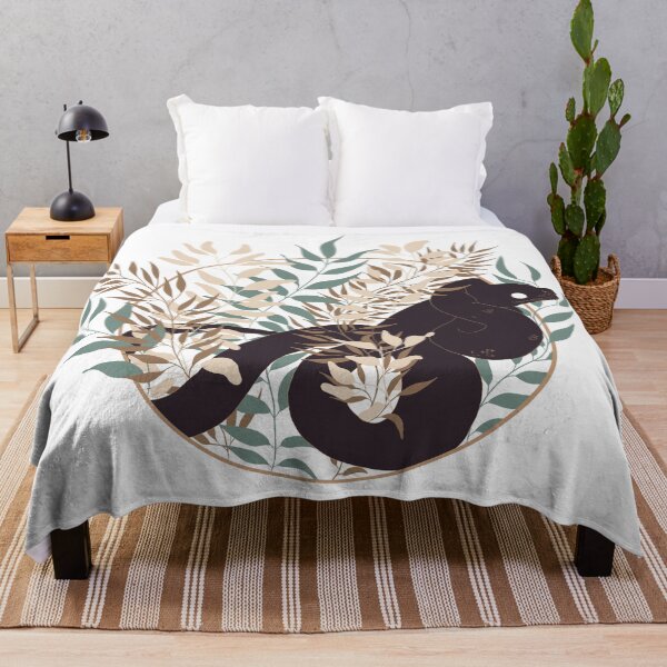 Item preview, Snake in Ferns Print designed and sold by Arrow Krueger.