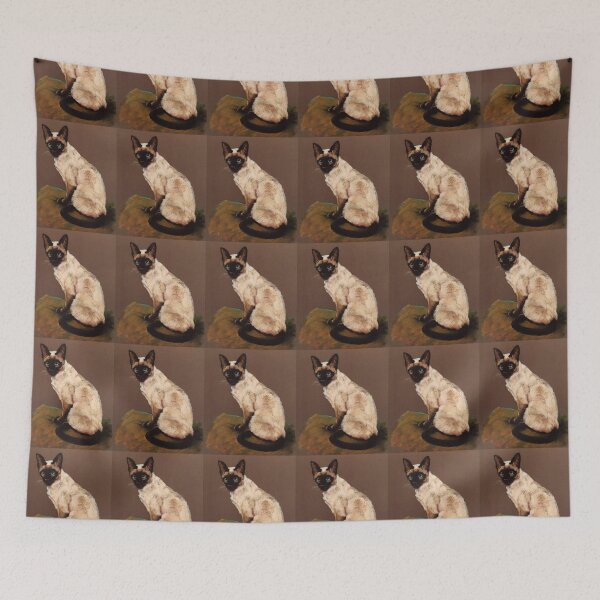 Item preview, Siamese Cat designed and sold by Foxloxart.