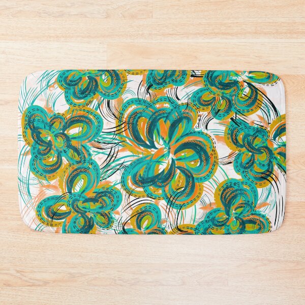 Item preview, Green Flowers  designed and sold by Nora Gad.