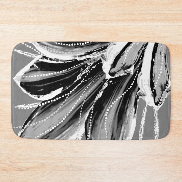 Item preview, Monochrome Leaves  designed and sold by Nora Gad.