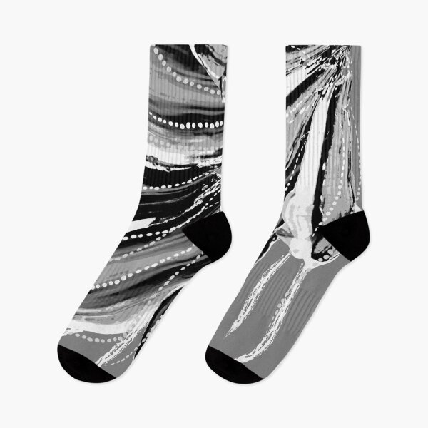 Item preview, Monochrome Leaves  designed and sold by Nora Gad.