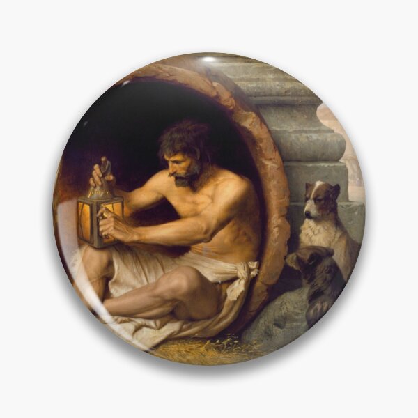 Item preview, Diogenes Sitting in his Tub by Jean-Léon Gérôme (1860) designed and sold by KhajiitMonk.