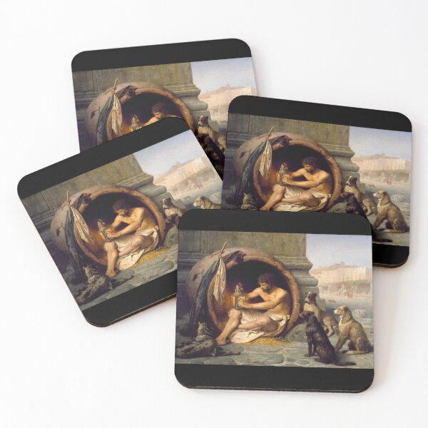 Item preview, Diogenes Sitting in his Tub by Jean-Léon Gérôme (1860) designed and sold by KhajiitMonk.