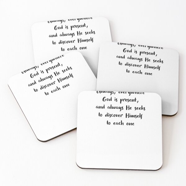 Item preview, God Is Present, Christian Quote, designed and sold by StickerDirect.