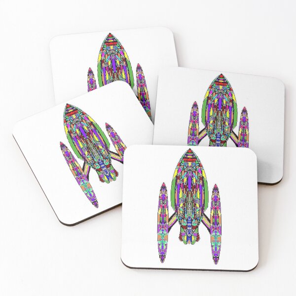Item preview, ¡El cohete de vidrieras es brillante! designed and sold by JRHarshman.
