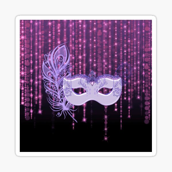 Item preview, Purple Masquerade Pink String Lights designed and sold by moondreamsmusic.