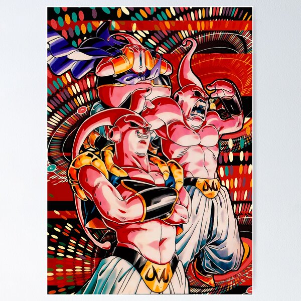 Dragon Ball Z Majin Buu, an art print by Kun Funny - INPRNT