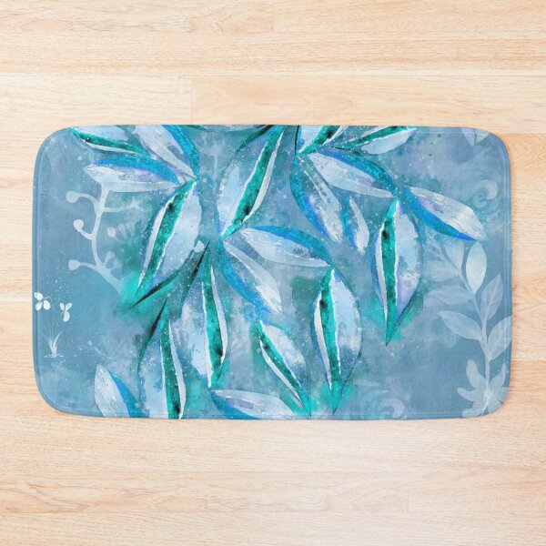 Item preview, blue Floral  designed and sold by Nora Gad.