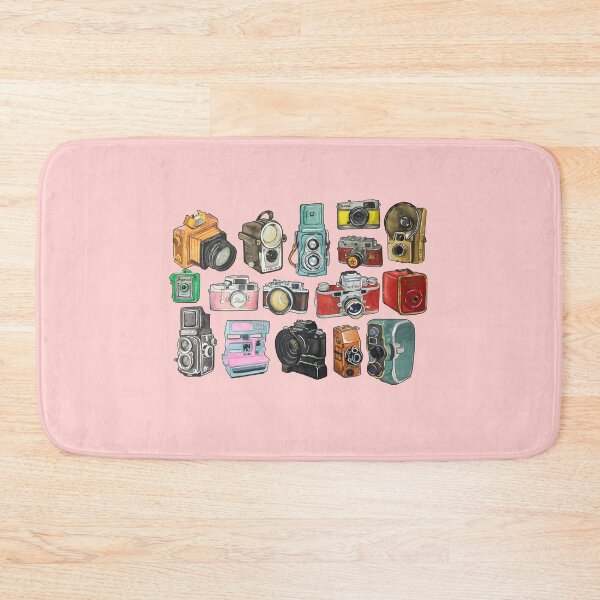 Item preview, vintage cameras. retro. watercolor designed and sold by lara-kaluga.