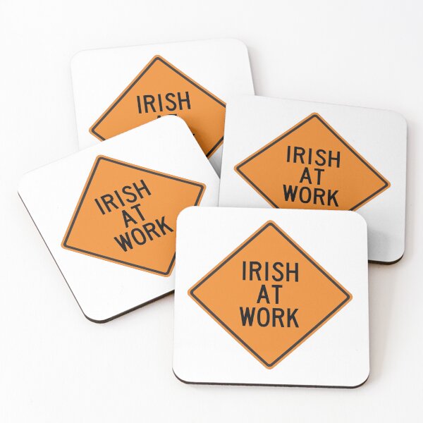 Item preview, Irish at Work designed and sold by Wurmbone.