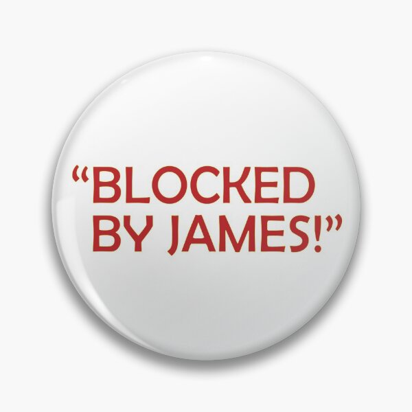 Item preview, "Ohh Blocked By James!!!" designed and sold by sportsfan2020.
