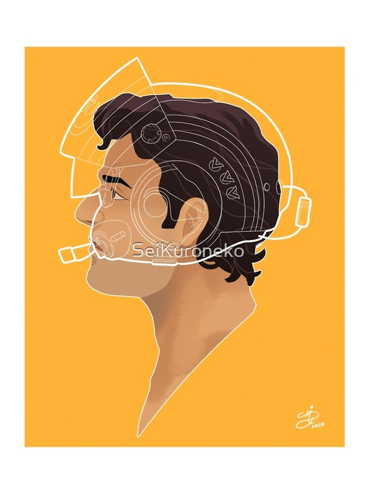 Imagen 4 de 4, Funda de iPhone con la obra Poe Dameron, diseñada y vendida por SeiKuroneko.