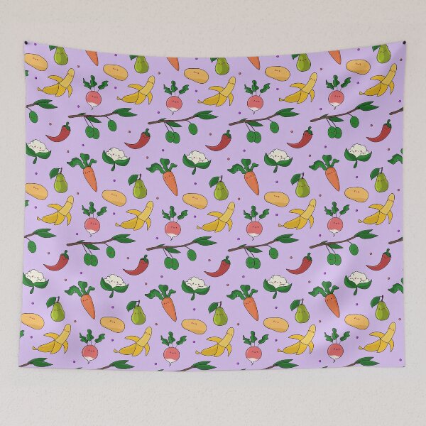 Item preview, Cute vegetables and fruits designed and sold by Drawfish.