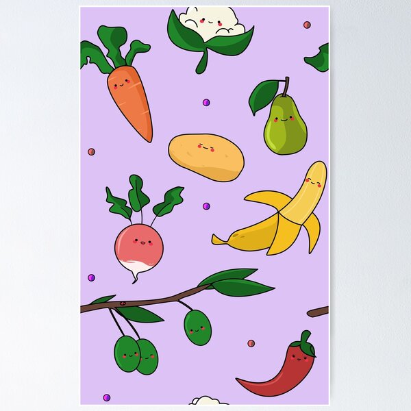 Kids Drawing Vegetables Photos, Images and Pictures
