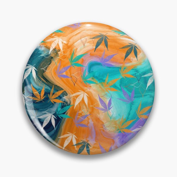 Item preview, Orange Teal Pattern  designed and sold by Nora Gad.