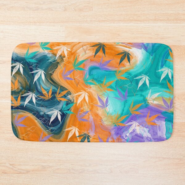 Item preview, Orange Teal Pattern  designed and sold by Nora Gad.