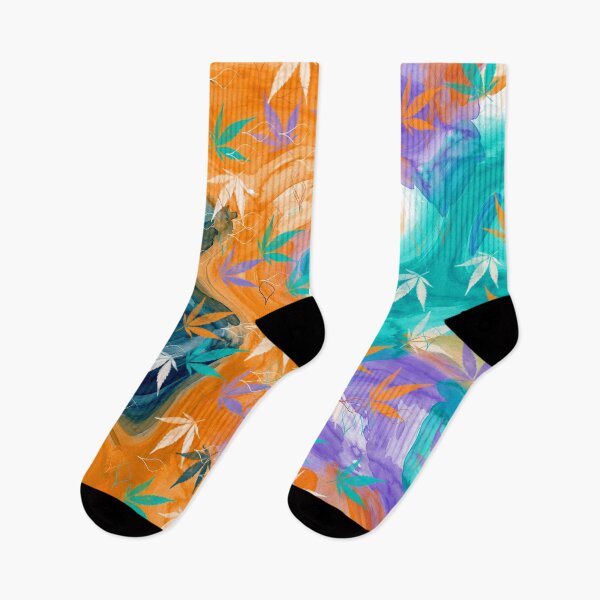 Item preview, Orange Teal Pattern  designed and sold by Nora Gad.