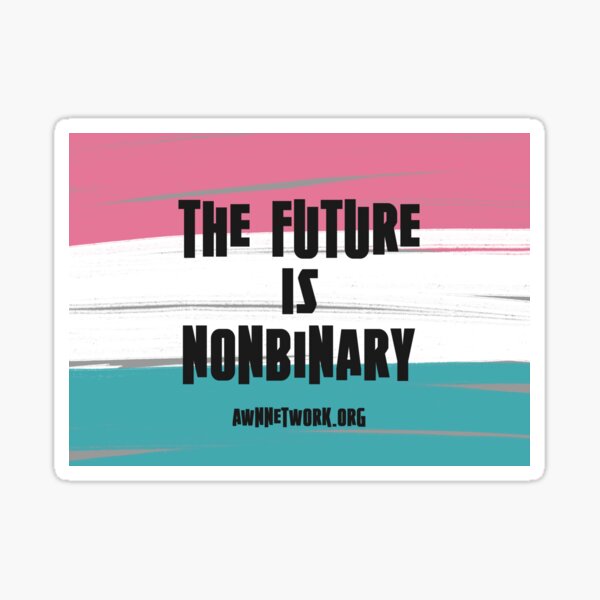 Trans Pride: Future is Nonbinary Sticker