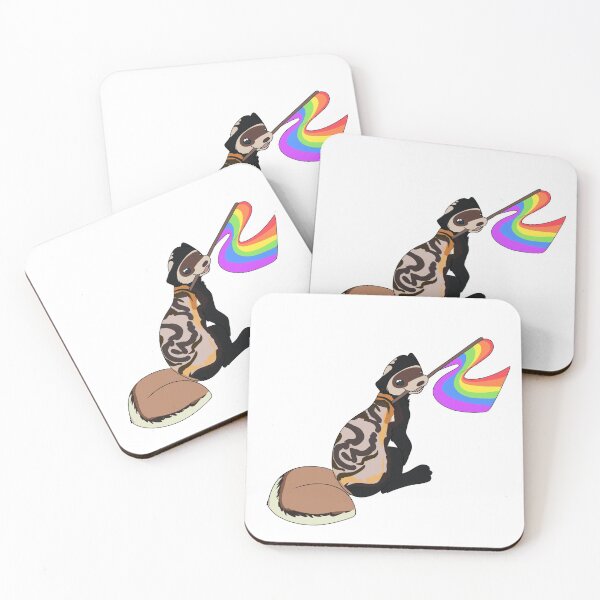 Item preview, LGBT+ Marbled Polecat - Gay designed and sold by DovahCourts.