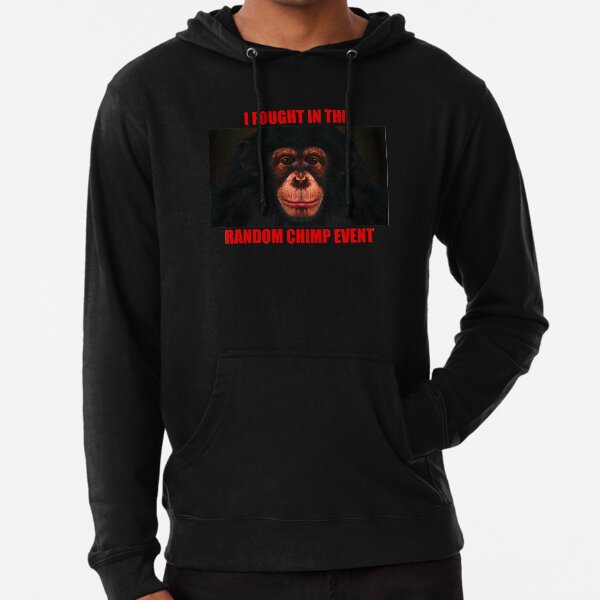 chimp hoodie